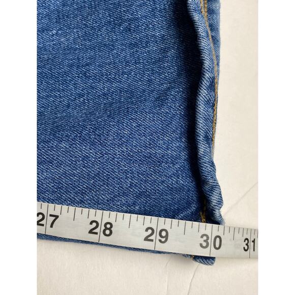 Old Navy Women's Extra High Rise Flare Blue Denim Jeans Size 14 - Picture 8 of 9